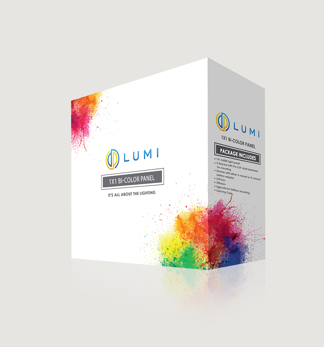 Luce 1 Lux Asymmetric Inox Led - MP Illumination